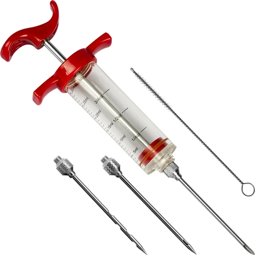 Injectiespuit 30ml + 3 naalden + reiniger
