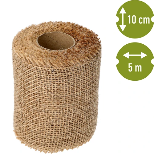 Jute band 10 cm/5 m - 4