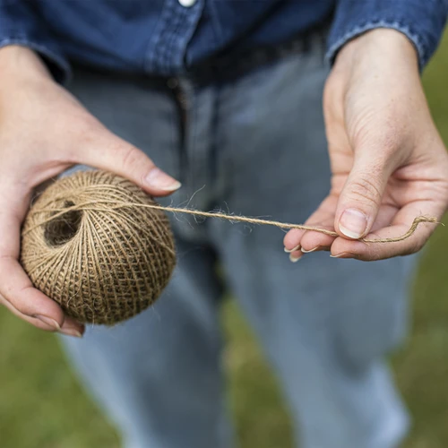 Jute touw 1,5 mm/100 m/100 g - 6
