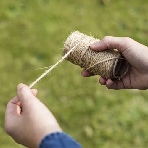 Jute touw 2 mm/110 m/250 g - 6