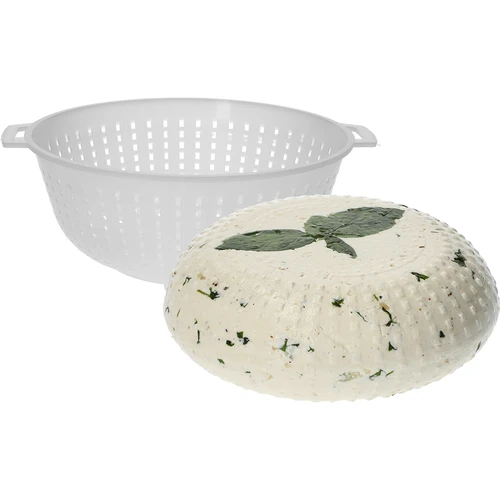 Kaasmakerijvorm voor koryciński kaas Ø 21/11 x 8,5 cm voor 2 kg - 5