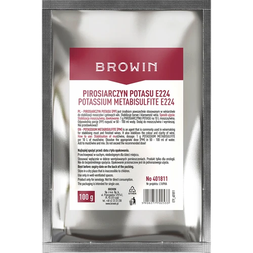 Kaliumdisulfiet, 100 g