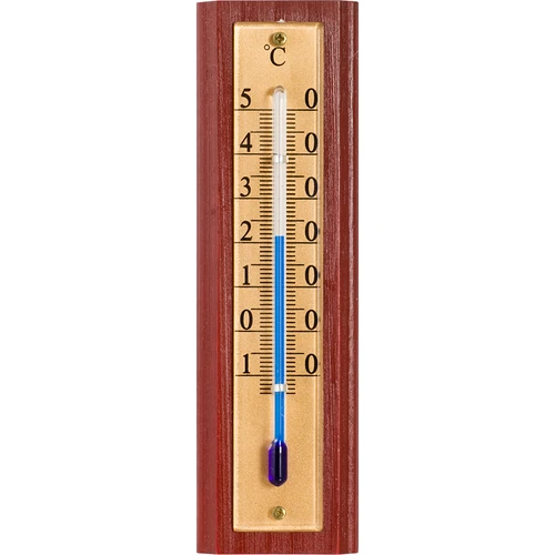 Kamertemperatuurmeter met gouden schaal (-10°C tot +50°C) 12cm