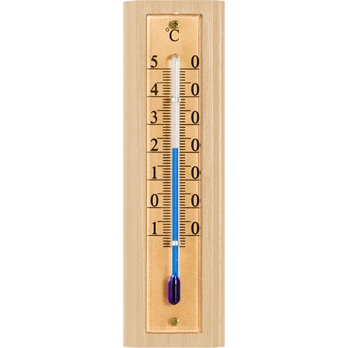 Kamertemperatuurmeter met gouden schaal (-10°C tot +50°C) 12cm - 2