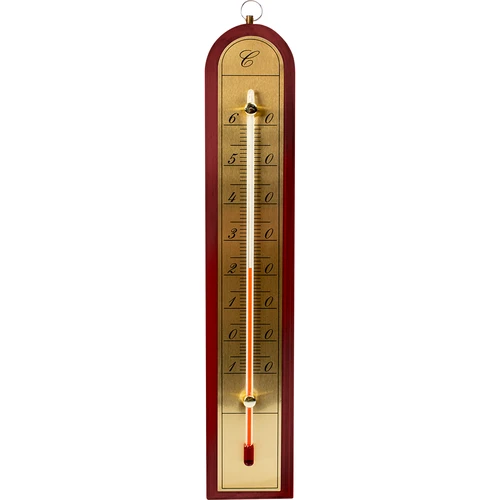 Kamerthermometer met gouden schaal (-10°C tot +60°C) 28cm mix - 2