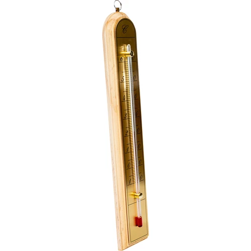 Kamerthermometer met gouden schaal (-10°C tot +60°C) 28cm mix - 3