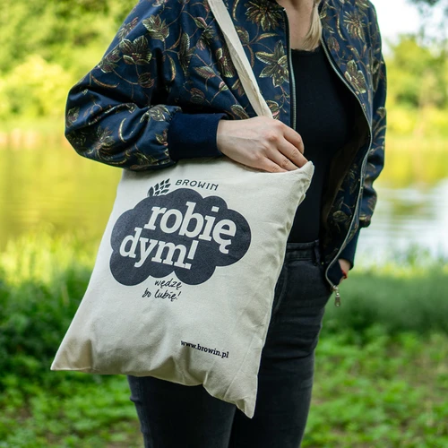 Katoenen tas - ik maak rook - 3