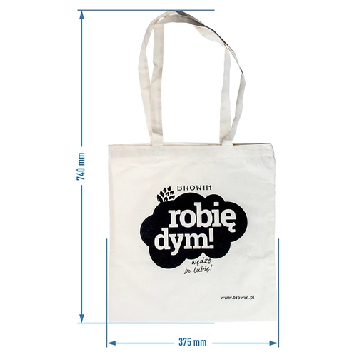 Katoenen tas - ik maak rook - 2