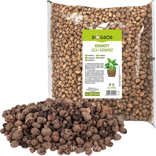 Keramiek voor potplanten, tuinbouw en bossen in glas 10–20 mm, 4L - 3