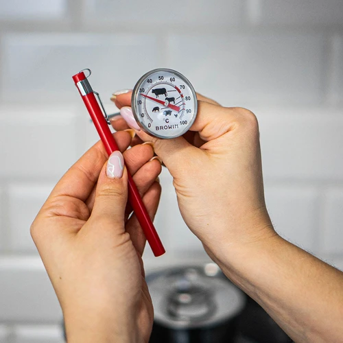 Keukenthermometer met grafiek (0°C tot +100°C) 12,5cm - 3