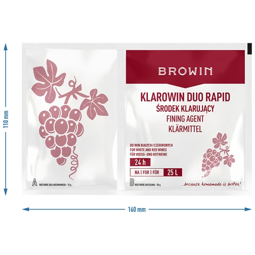Klarowin Duo Rapid - chitosan + kiezelzuur, 65 g - 6