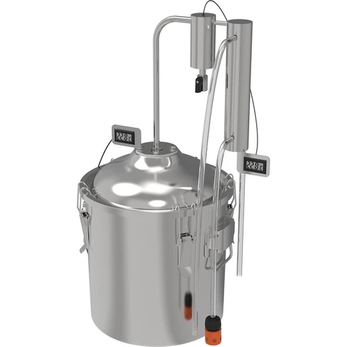 Klassieke Convex Distilleerder 18 L - 1 opvangbak - 2