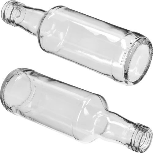 Klassieke sterkedrankfles 200 ml met gouden schroefdop Ø 28 mm, 1 stuk - 4