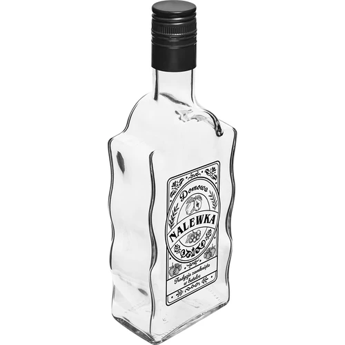 Klasztorna fles 500 ml met schroefdop, opdruk "Nalewka", 1 stuk