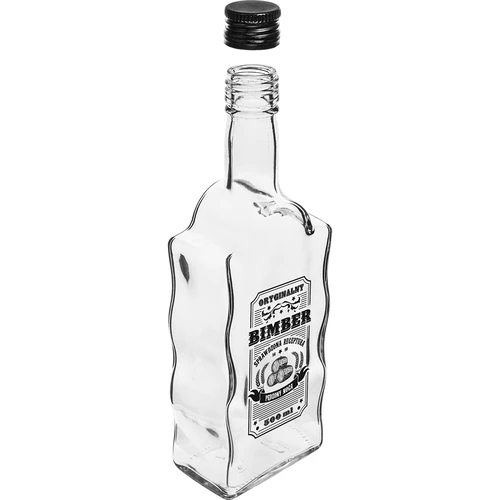 Klasztorna-fles 500 ml met schroefdop, opdruk 'Bimber', 1 stuk - 4