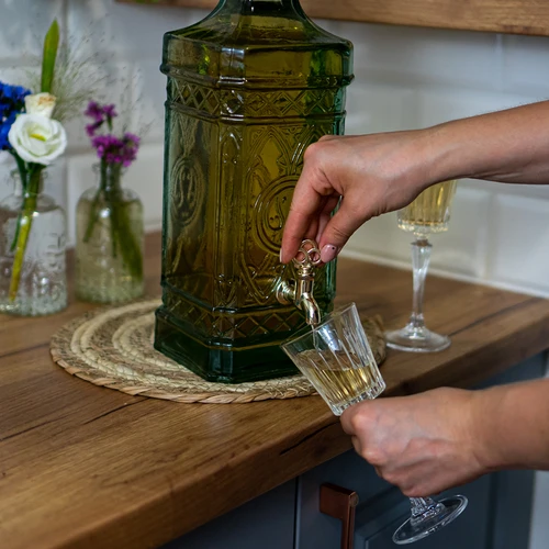 Klein plastic kraantje voor decoratief glas - 7