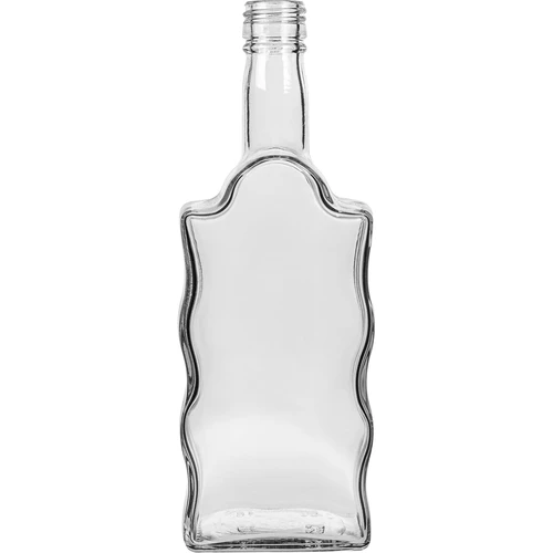 Kloosterfles 500 ml, met dop, wit - 6 stuks - 3