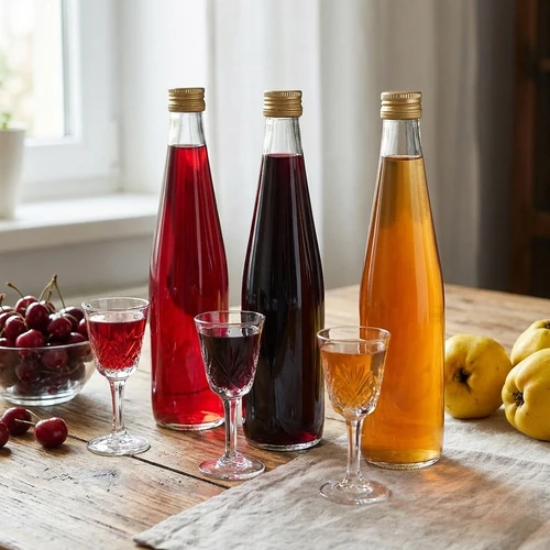 Klubowa-fles 500 ml met gouden schroefdop, set van 6 stuks. - 8