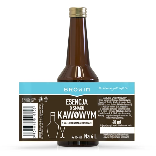 Koffie-essence met natuurlijke aroma's voor 4 L - 40 ml - 4
