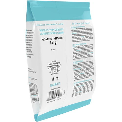 Kokos actieve kool 0,86 kg - 3