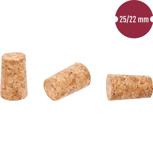 Kurk van kurk 25/22 mm 20 stuks - 2