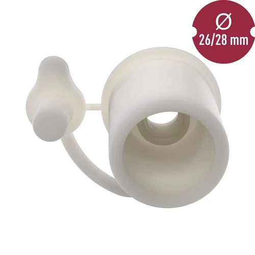 Kurk voor ballon fi 26/28 mm met sluiting - 3