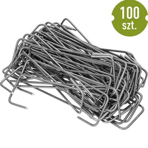 L-pinnen voor landbouwdoek 100 stuks - 4