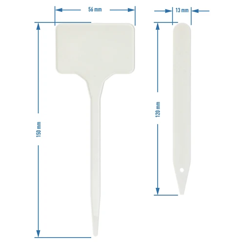 Labels voor plantenbeschrijving + potlood mix 10+20 stuks - 3