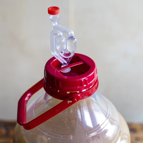 Lichte, onbreekbare wijnballon met handvat, 10 L - 16
