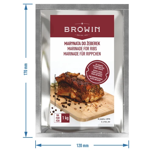 Marinade voor ribben - kruiden- en specerijenmix, 35 g - 3