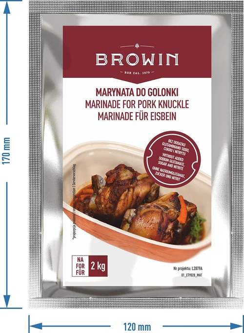Marinade voor varkenspoot - kruiden- en specerijenmix, 70 g - 3