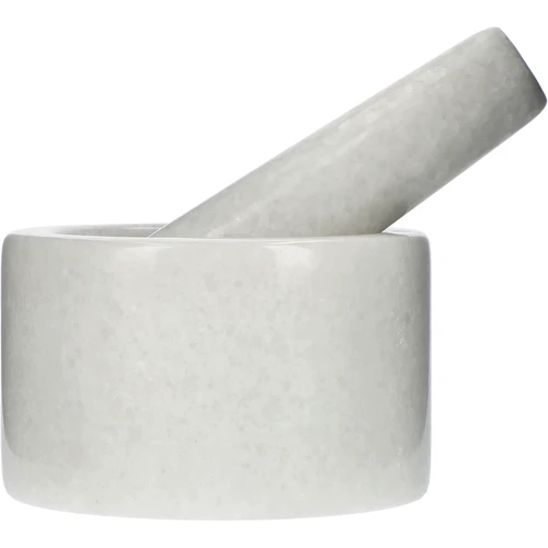 Marmeren keuken vijzel, wit, ø 10 cm - 3