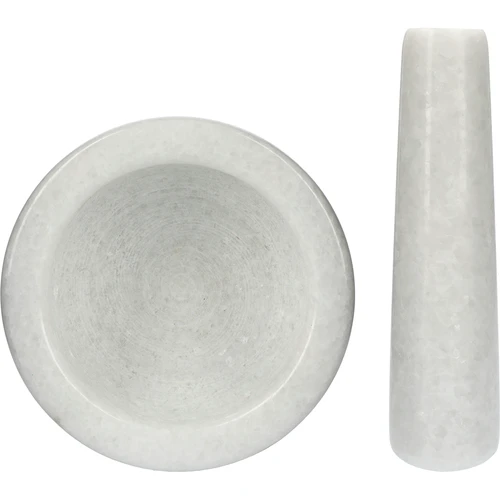 Marmeren keuken vijzel, wit, ø 10 cm - 5