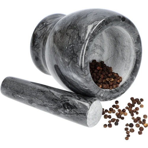 Marmeren keuken vijzel, zwart, ø 10,5 cm - 9