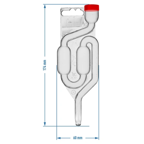 MAXI fermentatiebuis met beschermende stop - 3