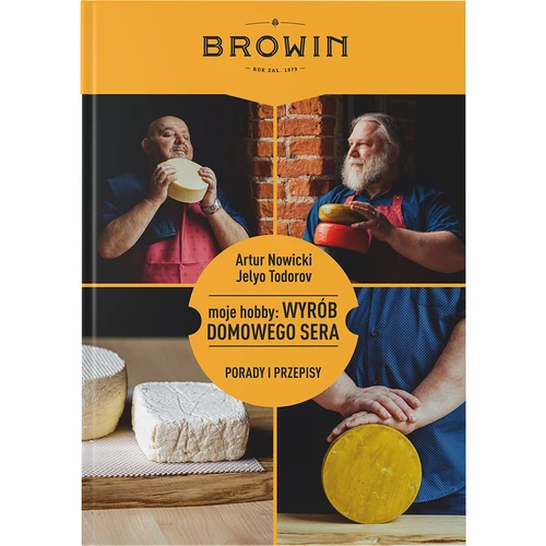 Mijn hobby: Zelf kaas maken - boek (in het Pools)