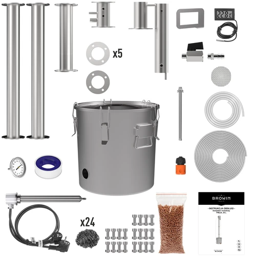 Modulaire distilleerder 30 L Freja - elektrisch - 3