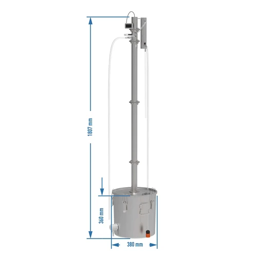 Modulaire distilleerder 30 L Freja - elektrisch - 21