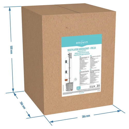 Modulaire distilleerder 30 L Freja - elektrisch - 22