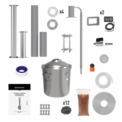 Modulaire distilleerder Convex 18 L Baldur - 4
