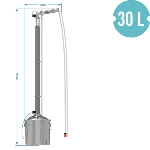 Modulaire distilleerder Convex 30 L elektrisch - Aabratek - 21