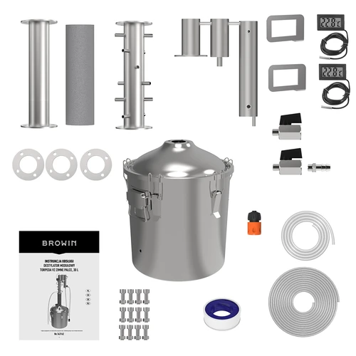 Modulaire distilleerder Convex 30 L - Torpedo, 'Koude Vingers' - 3