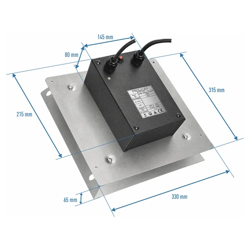 Moduulset met Wi‑Fi-controller – dragON IQ 2,7 kW, voor tuinrookovens - 6