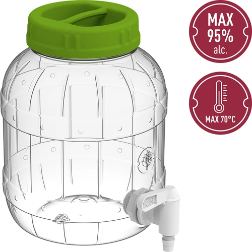 Multifunctionele pot met kraantje 3L - 5