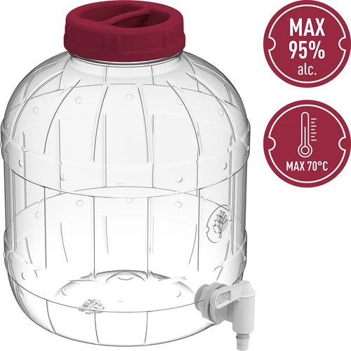 Multifunctionele pot met kraantje 8L - 4