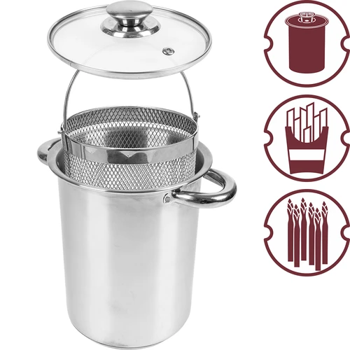 Multifunctionele pot met mand - 3