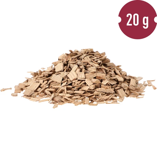 Natuurlijke eiken vlokken (ongebrand), 20g - 4