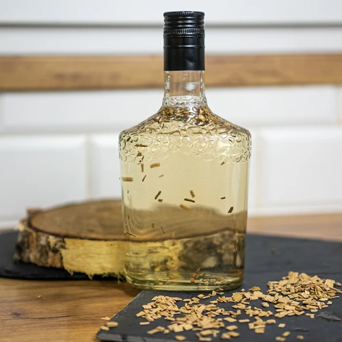 Natuurlijke eiken vlokken voor het aromatiseren van alcohol (whisky, witte wijn), 50 g - 8