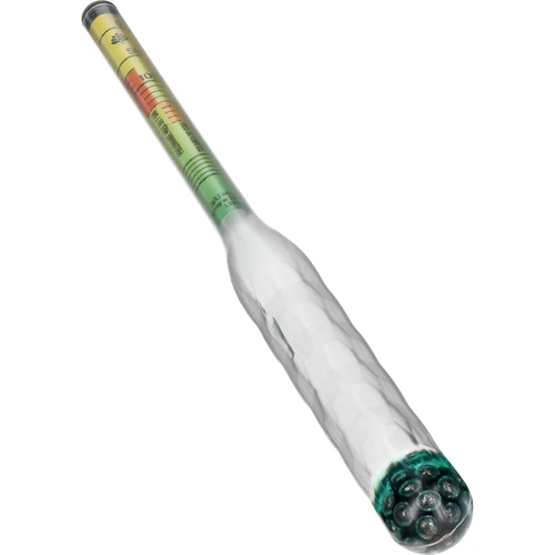 Niet-breekbare zoutmeter met proefbuis, meetbereik: 0-300 g zout/L - 2