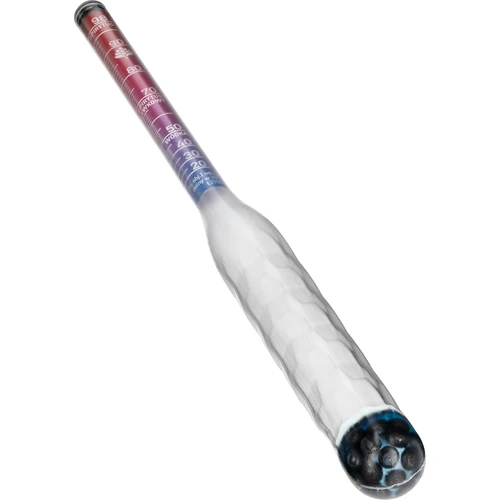 Onbreekbare alcoholmeter met proefbuis, meetbereik 20-98% - 2